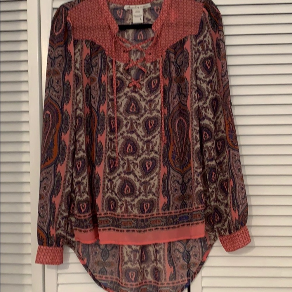 Sheer blouse